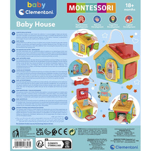 Montessori Baby - Casita de actividades