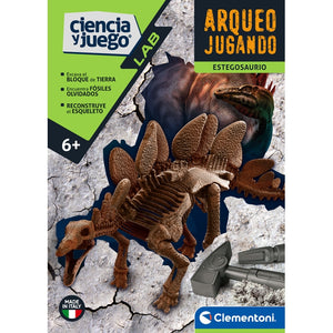 Arqueojugando Stegosaurio