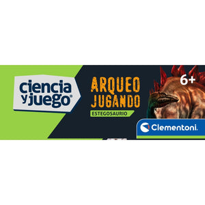 Arqueojugando Stegosaurio