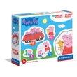 Cargar imagen en el visor de la galería, Peppa Pig - 1x3 + 1x6 + 1x9 + 1x12 pièces