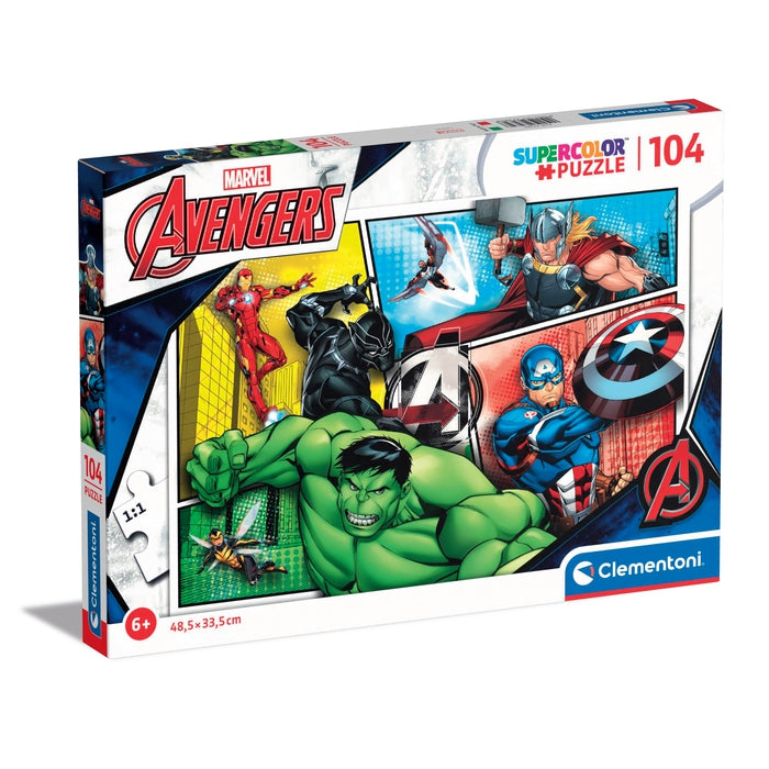 Marvel Avengers - 104 pièces – Clementoni ES