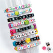 Cargar imagen en el visor de la galería, Friendship Message Bracelets - Pink
