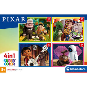 PIXAR - 1x12 + 1x16 + 1x20 + 1x24 pièces