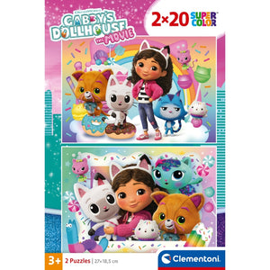 GABBY'S DOLLHOUSE - 2x20 pièces