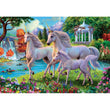 Cargar imagen en el visor de la galería, Unicorns At The Waterfall - 180 pièces
