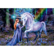 Cargar imagen en el visor de la galería, Anne Stokes - Bluebell Wood - 1500 pièces
