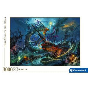 The Underwater Battle - 3000 pièces