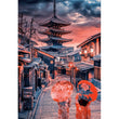 Cargar imagen en el visor de la galería, Evening In Kyoto - 500 pièces
