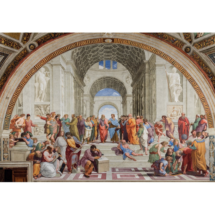 Clementoni Puzzle 1000 Pièces – Vatican, École D'Athènes – Made In Italy – 70x50 Cm – 37080