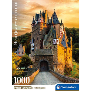 GOLDEN HOUR AT ELTZ CASTLE - 1000 pièces