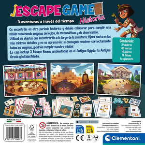 Escape Game - Historia
