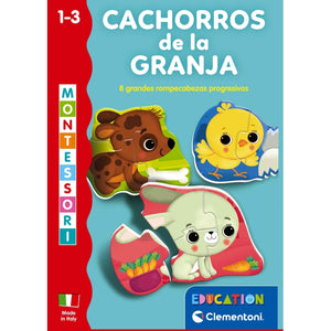 Montessori - Cachorros de la granja