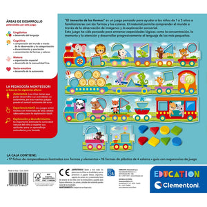 Montessori - El tren de las formas