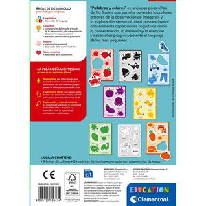 Montessori - Palabras y colores