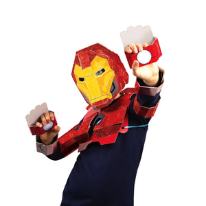 Máscara de Cartón Marvel Iron Man de 20 cm