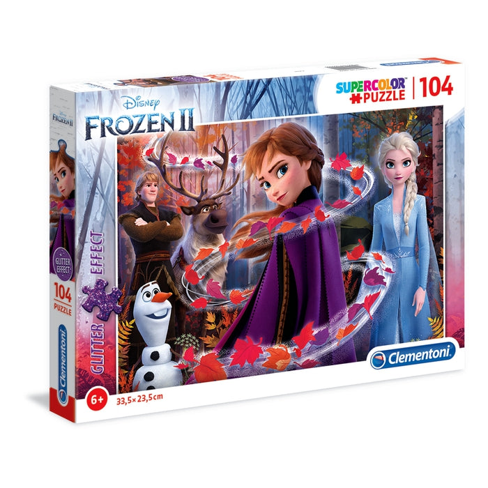 Puzzle de Frozen para Niñas y Niños de 5 - 6 Años 2 x 60 Piezas Clementoni  21609 DISNEY FROZEN II
