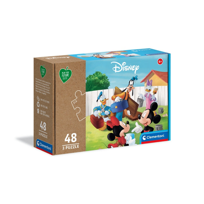 Disney Mickey Classic - 3x48 pièces