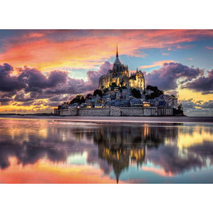 Le magnifique Mont Saint-Michel - 1000 pièces