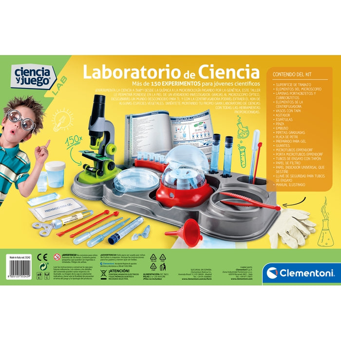  Clementoni 55287 Mi laboratorio de química : Juguetes y Juegos