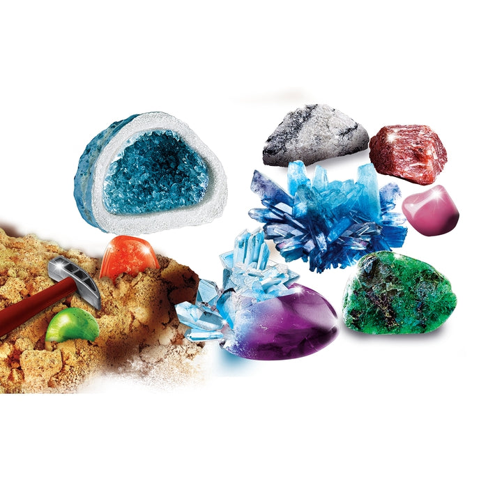 Ciencia y Juego Lab Minerales y Geodas - Juguettos