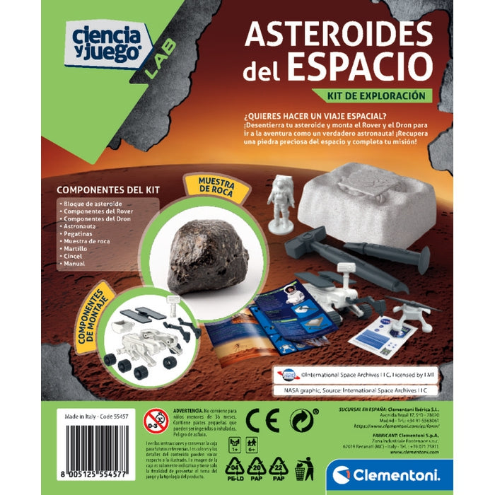 Asteroides del espacio - Kit de exploración