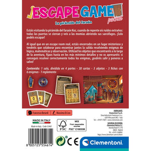 Escape Game - La pirámide del faraón