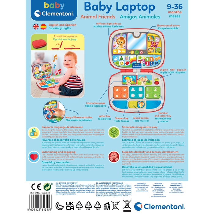 Baby Laptop: Amigos animales